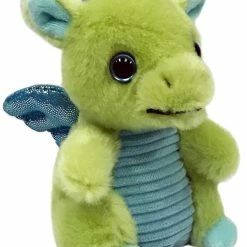 Petooties - 4" Fantasy Mini Plush W3 16 Petooties - 4" Fantasy Mini Plush W3 -BEANIE BOOS Shop 05 Petooties Fantasy 4in Series green dragon 43408.1611100779