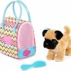 Pucci Pups Zigzag Print Bag With Pug Pup 1 Pucci Pups Zigzag Print Bag With Pug Pup -BEANIE BOOS Shop 1 06088.1663878516
