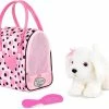 Pucci Pups Maltese Puppy With Pink Purse Covered In Polka Dots 1 Pucci Pups Maltese Puppy With Pink Purse Covered In Polka Dots -BEANIE BOOS Shop 1 10390.1663876451