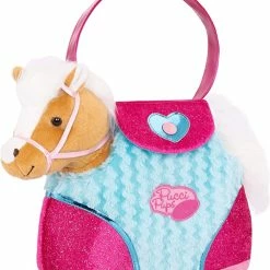 Pucci Pups Beige Horse With Blue Stripes And Pink Pony Bag 10 Pucci Pups Beige Horse With Blue Stripes And Pink Pony Bag -BEANIE BOOS Shop 1 28947.1663878643