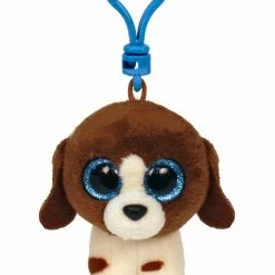 Ty Beanie Boos Clip Muddles Dog
