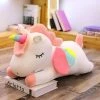 Plush Unicorn Laying 55cm