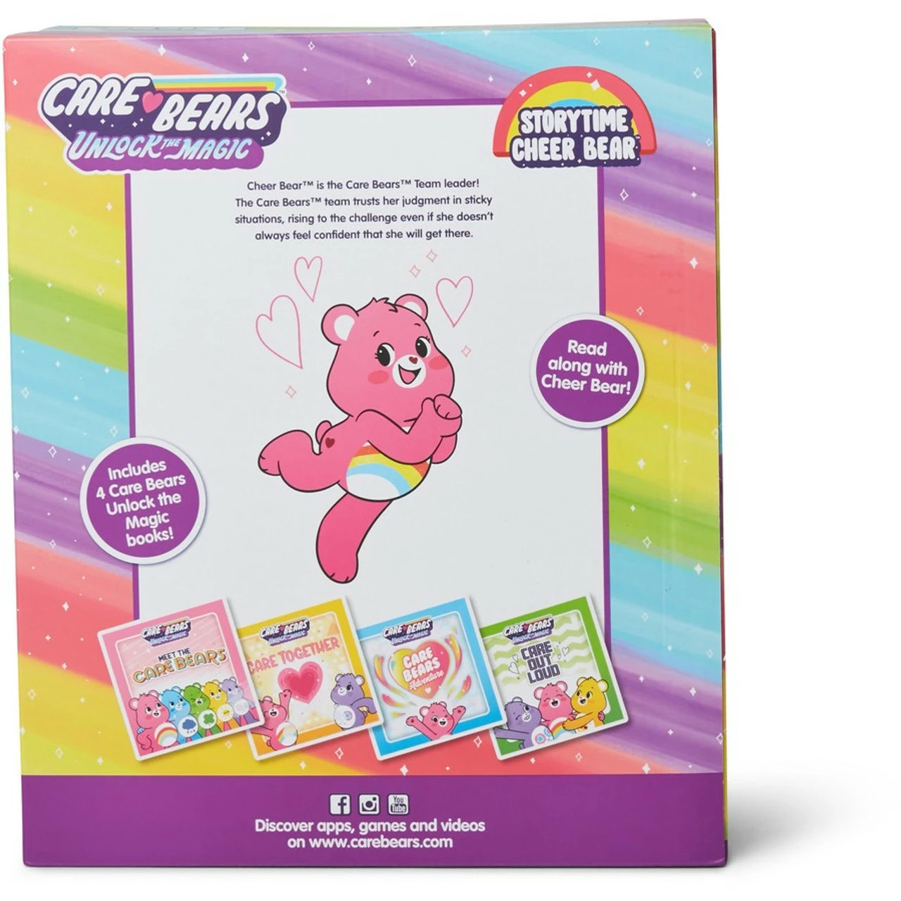 Care Bears Unlock The Magic Storytime Cheer Bear 3 Care Bears Unlock The Magic Storytime Cheer Bear - Image 2