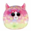 Squish A Boo 10" Sonny Cat Pink Pattern -BEANIE BOOS Shop 39239 10in Sonny Cat 12020.1659064544