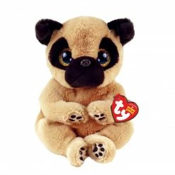 Beanie Babies Reg Izzy Dog Tan Blk Ears