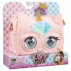 Purse Pets -BEANIE BOOS Shop 6060753 Unicorn M01 GML Angle PKG 54554.1623311009