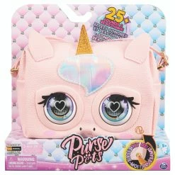 Purse Pets -BEANIE BOOS Shop 6060753 Unicorn M01 GML Front PKG 38401.1623311214