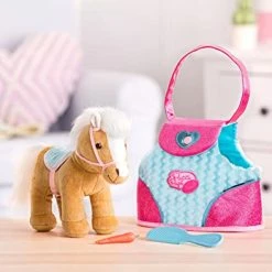Pucci Pups Beige Horse With Blue Stripes And Pink Pony Bag 11 Pucci Pups Beige Horse With Blue Stripes And Pink Pony Bag -BEANIE BOOS Shop 6 78883.1663878631