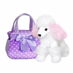 Poodle Purple Spot Bag