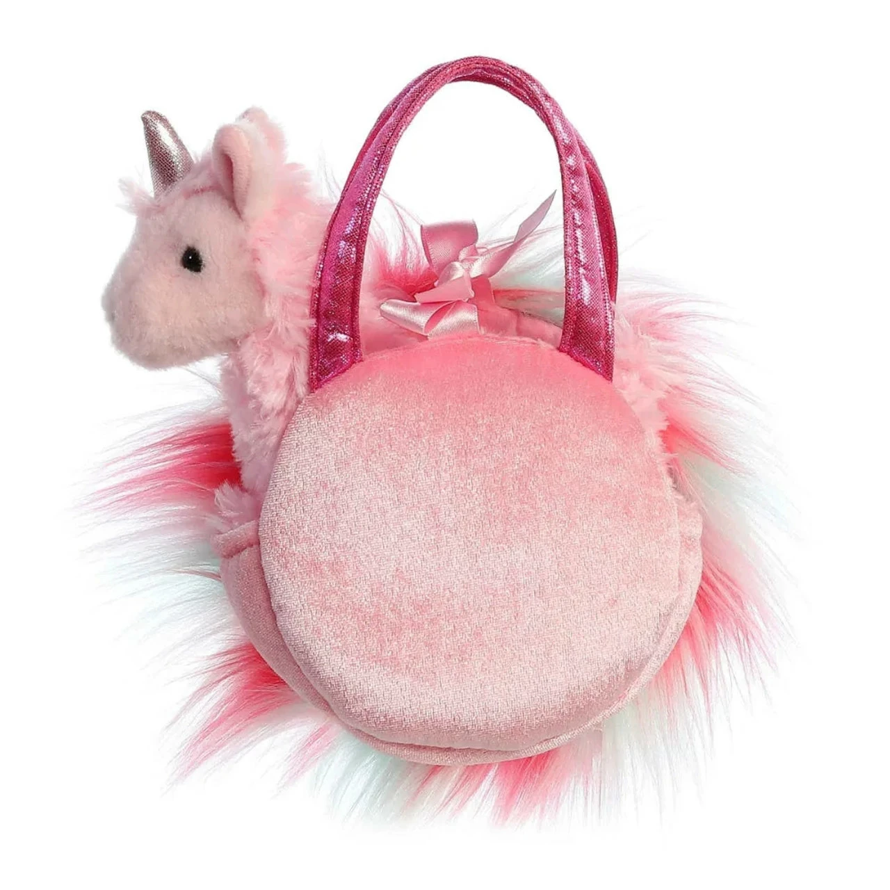 Fancy Pal Unicorn In Fluffy Pink Heart Bag 8 Fancy Pal Unicorn In Fluffy Pink Heart Bag - Image 6