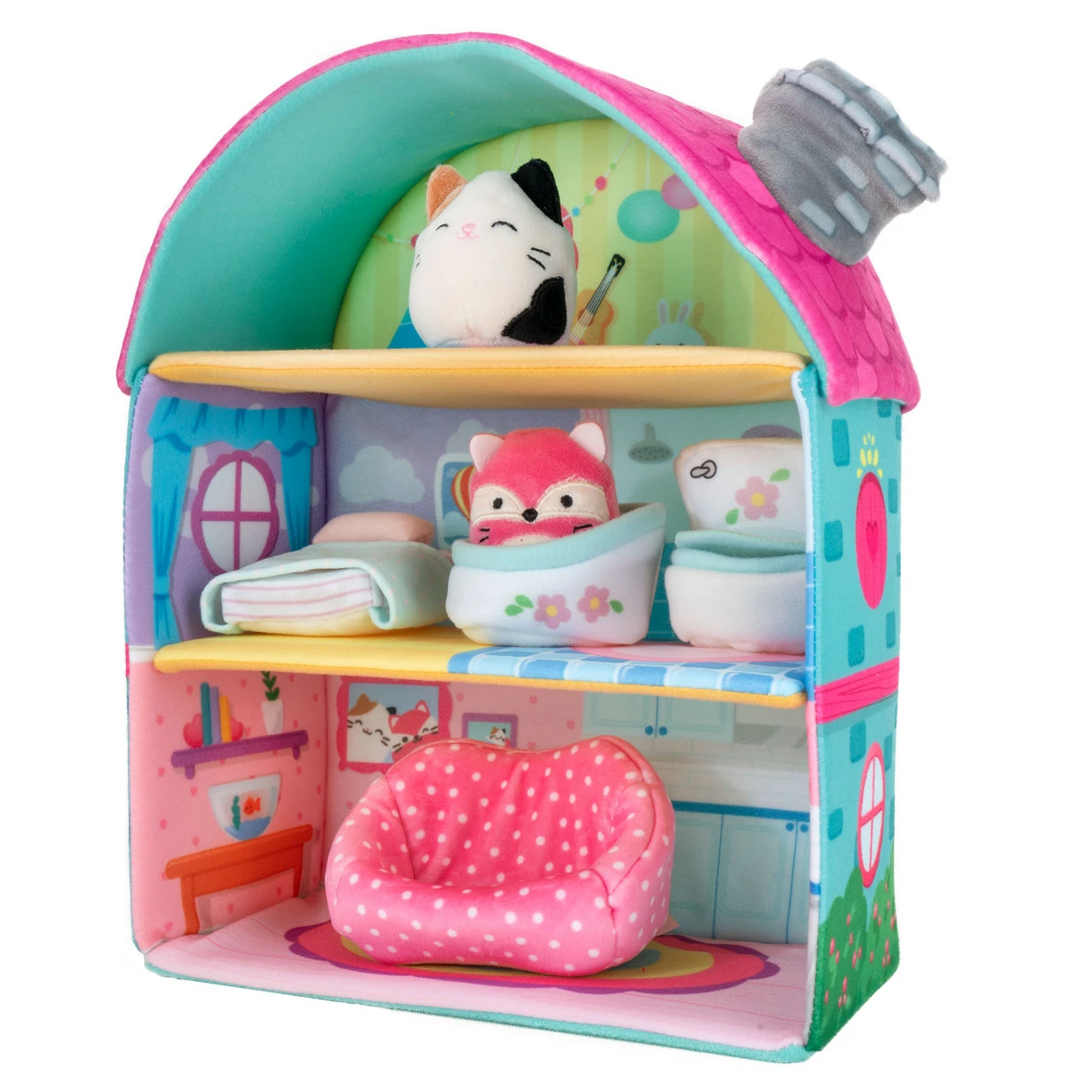 Squishmallows Squishville House Large Soft Playset 7 Squishmallows Squishville House Large Soft Playset - Image 5