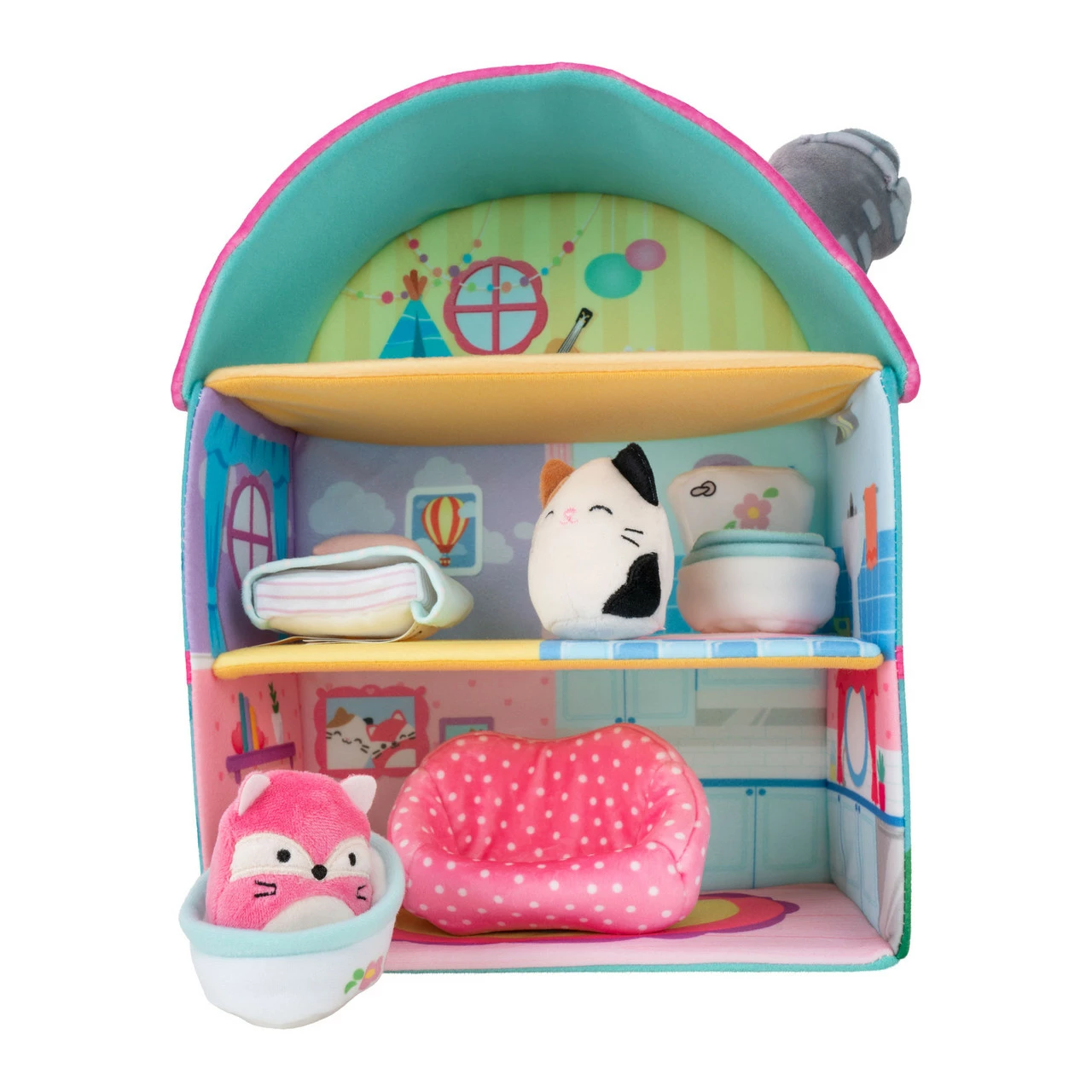 Squishmallows Squishville House Large Soft Playset 5 Squishmallows Squishville House Large Soft Playset - Image 3