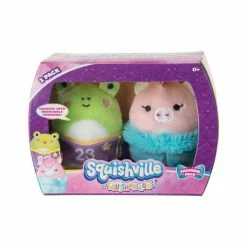 Squishmallows Squishville - Mini Plush 2 Pack -BEANIE BOOS Shop Mini Plush SQM0092 Squishville Mini Squishmallow 2Pk Elizabeth Phillippe Front IP Web 1024x1024 720x 32404.1635378661