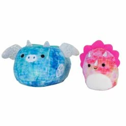 Squishmallows Squishville Mini Plush In Vehicle -BEANIE BOOS Shop Squishmallows Squishvillen Trinity in Carriage Fig 03 SQM0033 OP Web 36387.1618376670