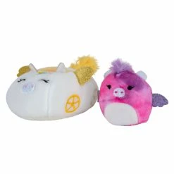 Squishmallows Squishville Mini Plush In Vehicle -BEANIE BOOS Shop Squishmallows Squishvillen Willow in Carriage Fig 03 SQM0027 Web 29796.1618376671