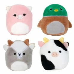 Squishmallows Squishville Mini Plush 4 Pack
